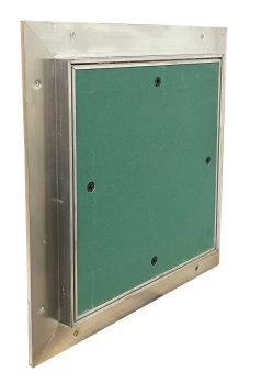 Revisionsklappe AluStar 300 x 300 mm mit 12,5mm GKBI Einlage geschraubt